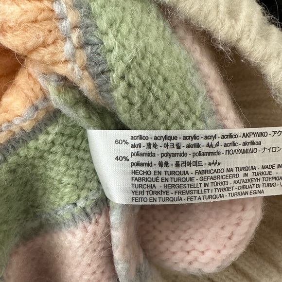 Zara Vintage Inspired Jewel Button Chunky Cardigan Sweater - Picture 5 of 7